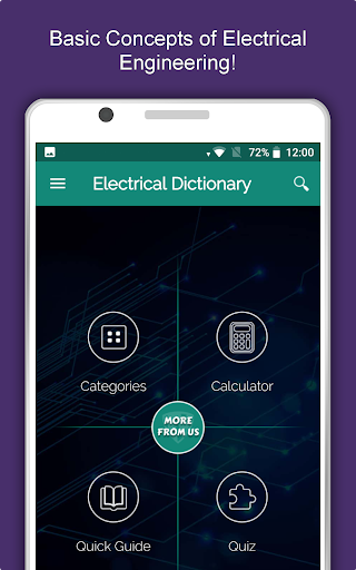 Screenshot of Electrical Engineering App