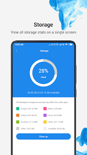 Mi File Manager - free and easily Screenshot