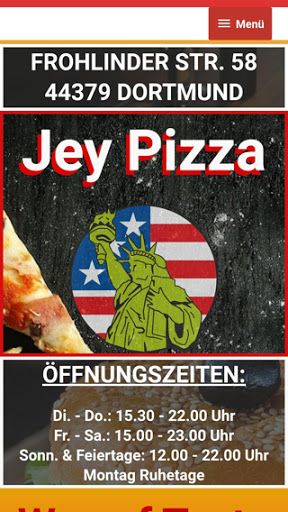 Android application Jey Pizza screenshort