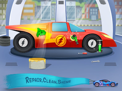 Kids Car Wash: Workshop Garage  screenshots 3