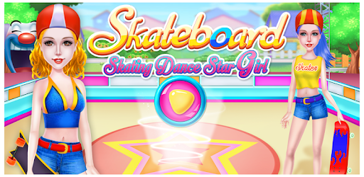 Skateboard  Skating Dance Girl