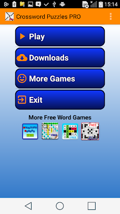 Crossword Puzzles English - Wo - Screenshot 1