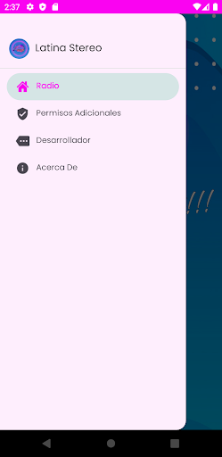 Latina Stereo Online Screen 3