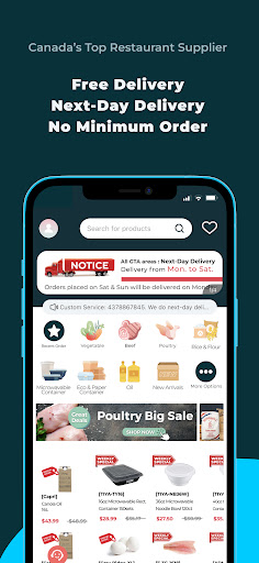 FoodsUp - Online Supply Screen 2