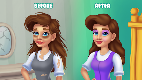 screenshot of Princess makeup dressup story