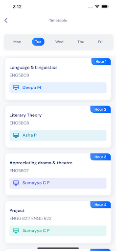 App screenshot