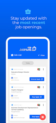 Android application JobHunt - Search & Apply by AI screenshort