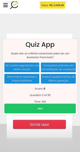 Avaliador De Marcas Quiz App Screenshot 4 - AppWisp.com