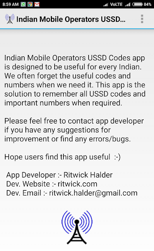 Indian Mobile Operator Codes