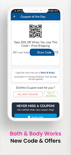 Bath and Body Works Coupon