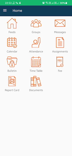 Android application admissiontree.in ERP Services screenshort