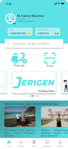 Android application Jerigen - Depo screenshort