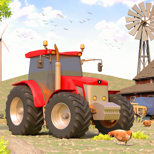 Zam Tractor Game: Farming Fun logo