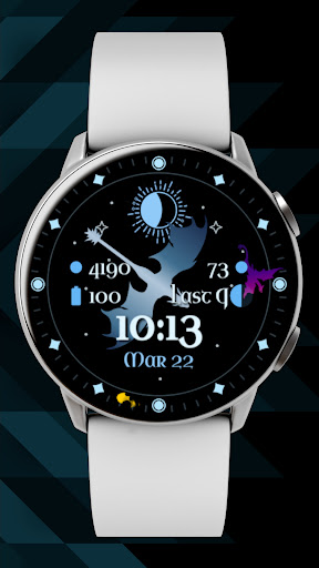 Iron Wing watch face screenshot 6