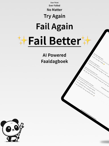 Fail Better - Faaldagboek