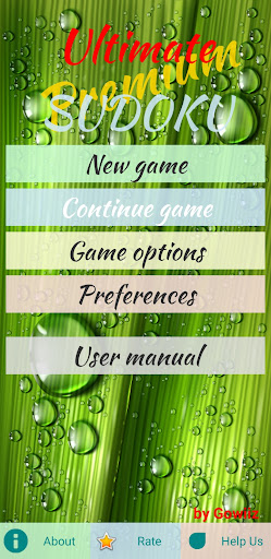 Android application Sudoku Ultimate Classic screenshort