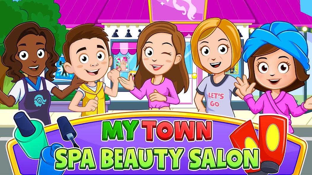 My Town : Beauty Spa Saloon 7.00.09 APK + Mod (Unlimited money) إلى عن على ذكري المظهر
