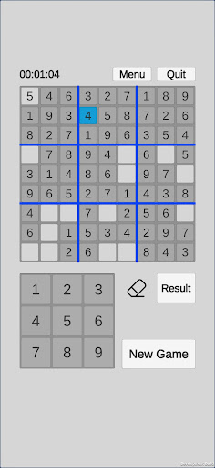 Unkind Sudoku Screen 3