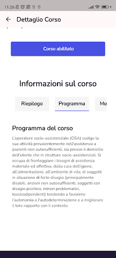 Android application Discentya screenshort