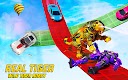 screenshot of GT Tiger Robot Stunt Car Games