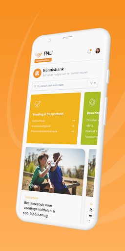 Android application FNLI Ledenportaal screenshort