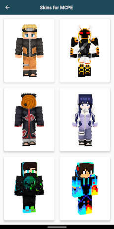 Ninja Skins for Minecraft PEのおすすめ画像1