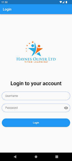 Android application Titan Learning screenshort