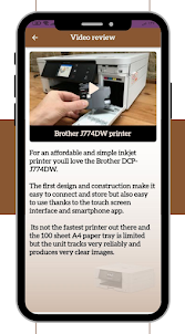 Brother J774DW Printer Guide