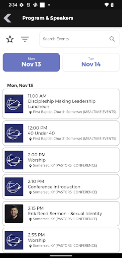 Kentucky Baptist Convention Screen 2