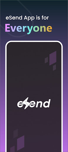 Android application eSend screenshort