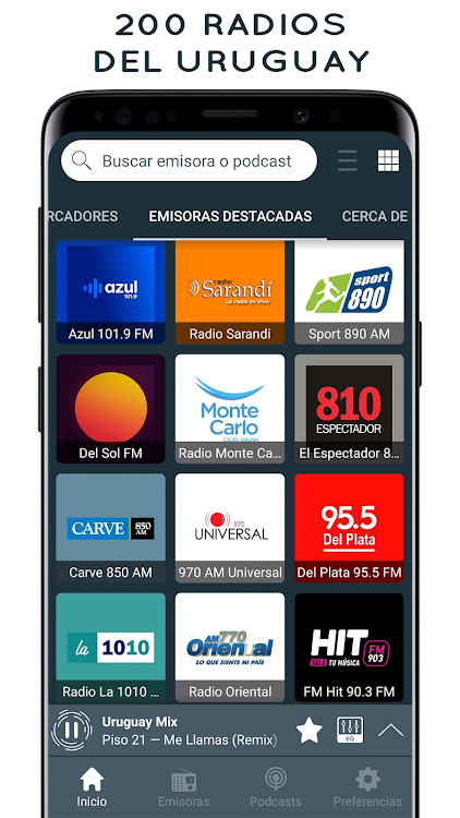 microscópico Entrelazamiento idea Radios de Uruguay FM y Online by AppMind-Radio FM, Radio Online - (Android  Apps) — AppAgg
