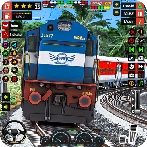 City Train Simulator Games 3d