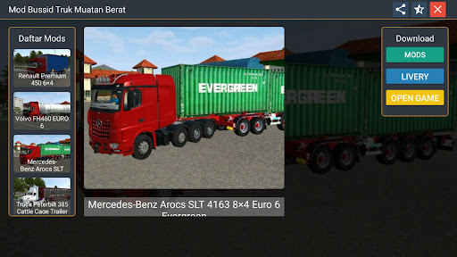 Mod Bussid Truk Muatan Berat