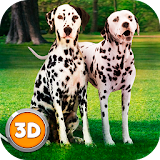 Dalmatian Dog Life Simulator icon