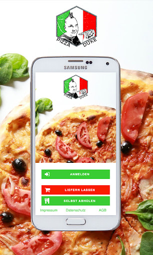 Android application Pizza Duke screenshort