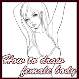 How to draw female body icon