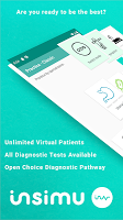 screenshot of InSimu Patient - Diagnose Virt
