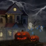 Scary House Weather LWP icon