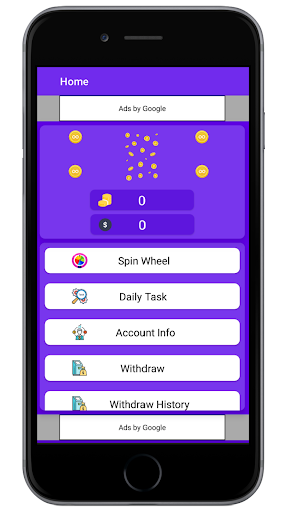 Easy Earn App Screen 2
