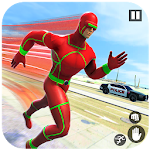 Cover Image of ดาวน์โหลด Super Light Speed ​​​​Hero - นักเลงอาชญากรรม Simulator 3 APK