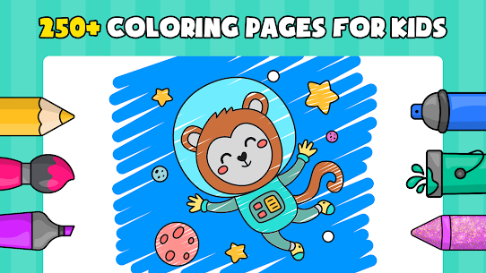 Coloring book – kids fun Games  Full Apk Download 1