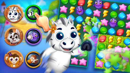 Screenshot of Animatch Friends: cute match 3