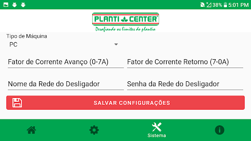 Acionamento das Catracas Screen 3