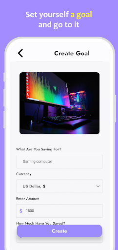 Android application MoneyBox+ screenshort