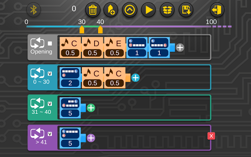 Roboter Master Screen 2