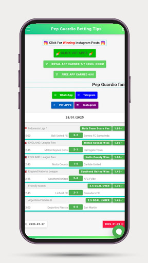 Betting Tips - Pep Guardio screenshot 20
