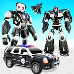 Panda Robot SUV Car Game Apk