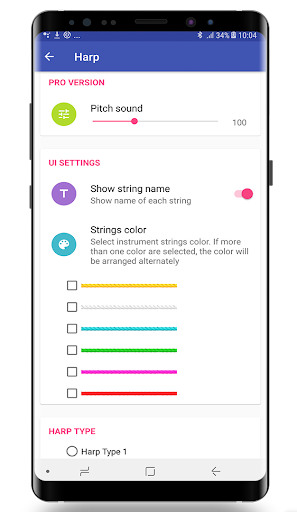 Harp pro Screen 2