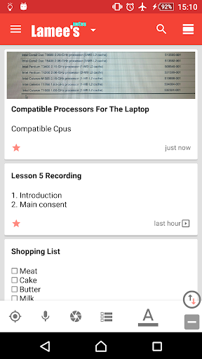 Lamees Notes Notepad Premium Screen 2