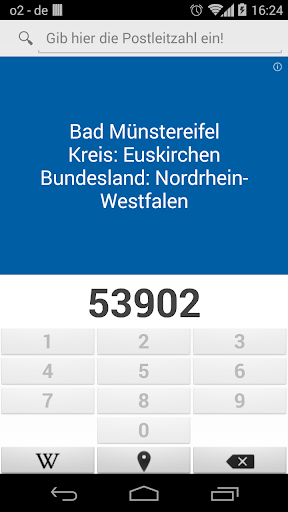Postleitzahlen Deutschland Screen 3